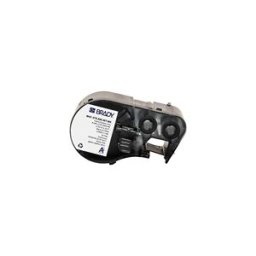 Brady M4C-375-595-WT-BK cinta de vinilo negro sobre blanco 9,53 mm x 7,62 m