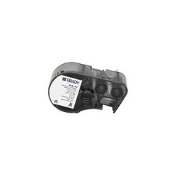 Brady M4-81-488 etiquetas de poliéster negro sobre blanco 6,35 mm x 48,26 mm