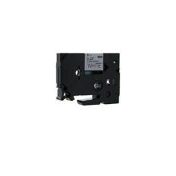 Q-Nomic TZe-S211 cinta súper adhesiva 6mm texto negro sobre blanco (8M)
