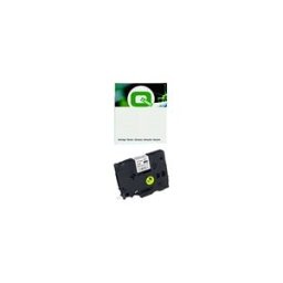 Q-Nomic HSe-231 cinta tubo termorretráctil negro sobre blanco 11,7mm