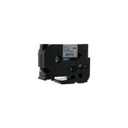 Q-Nomic TZe-S251 cinta súper adhesiva 24mm texto negro sobre blanco (8M)
