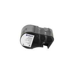 Brady M5-133-427 etiquetas de vinilo laminado negro sobre blanco/transparente 25,4 mm x 44,45 mm x 9,53 mm