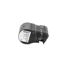Brady M5-123-461 etiquetas de poliéster laminado negro sobre blanco 28,58 mm x 9,53 mm