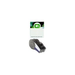 Q-Nomic M21-500-7425 cinta polipropileno negro sobre blanco 12,7 mm x 6,40 m