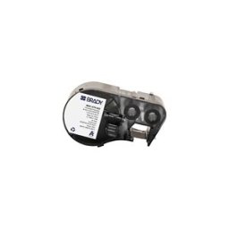 Brady M4C-475-422 etiquetas de poliéster negro sobre blanco 12,07 mm x 7,62 m