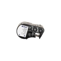 Brady M4-7-422 etiquetas de poliéster negro sobre blanco 12,7 mm x 12,7 mm