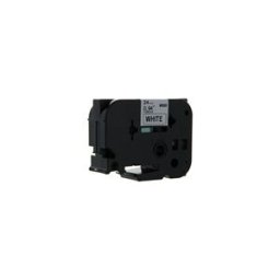 Q-Nomic TZe-FX251 cinta flexible 24mm texto negro sobre blanco (8M)