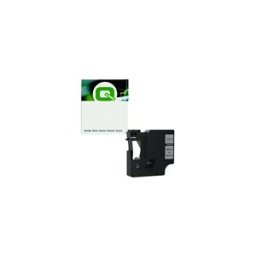 Q-Nomic 45021 (S0720610) cinta plástica blanco sobre negro 12mm