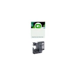 Q-Nomic 16959 (S0718060) cinta poliéster permanente negro sobre blanco 12mm
