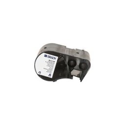 Brady M5-12-109 etiquetas de polietileno negro sobre blanco 76,20 mm x 19,05 mm