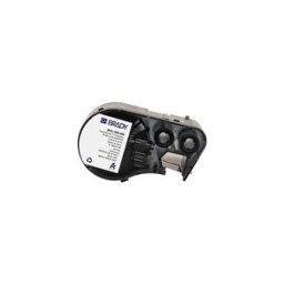 Brady M4C-500-492 FreezerBondz cinta de poliéster negro sobre blanco 12,7 mm x 7,62 m