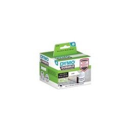 Dymo 1933085 etiqueta de código de barras negro sobre blanco 19x64mm