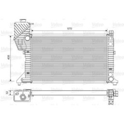 Radiador Valeo 730229
