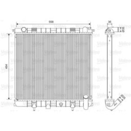 Radiador Valeo 701599