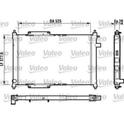 Radiador Valeo 731818