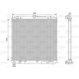 Radiador Valeo 701610