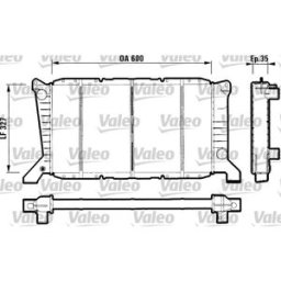 Radiador Valeo 731779