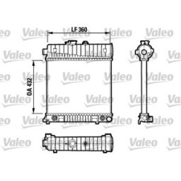 Radiador Valeo 731804