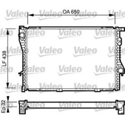 Radiador Valeo 731766