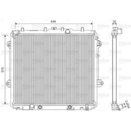 Radiador Valeo 701555