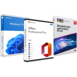 Paquete Home Con Licencia Windows 11, Office Y Antivirus