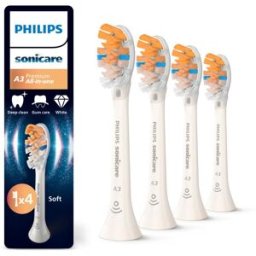 Sonicare Premium All-In-One Hx9094/87 Recambio Para Cepillo De Dientes White 4 Ud