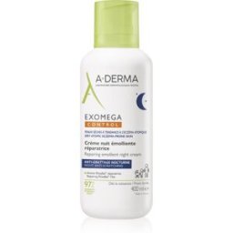 Exomega Control Repairing Emollient Night Cream Crema Regeneradora De Noche Contra Los Rasguños 400 Ml
