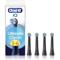 Io Ultimate Clean Recambio Para Cepillo De Dientes Black 4 Ud