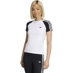 Adidas Camiseta de mujer Adicolor Originals. (S) Blanco