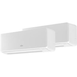 Fujitsu Aire acondicionado Multisplit 2x1 con 1.720 frig-h + 1.720 frig-h - ASY20U2MI-KMC. Blanco