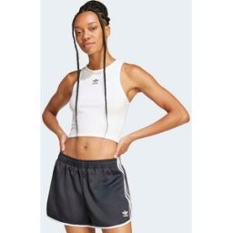 Adidas Camiseta de mujer Trefoil Essentials Originals. (M) Blanco