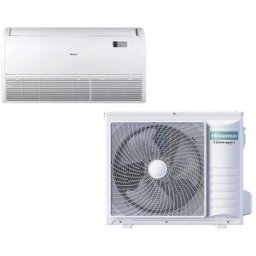 Hisense Aire acondicionado suelo-techo Inverter con 5332 frig-h y 6278 kcal-h - AVT60UR4RB8-AUW60U4RK8. Blanco