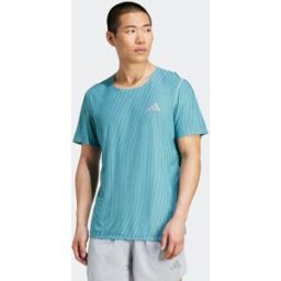 Adidas Camiseta de hombre Adi365 Running Climacool+ . (XL) Turquesa