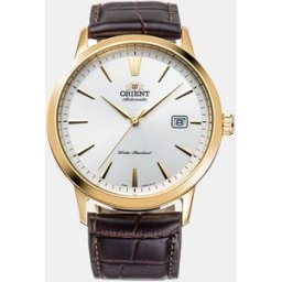 Orient Reloj de hombre Contemporary RA-AC0F04S10B automático de piel marrón. Marrón
