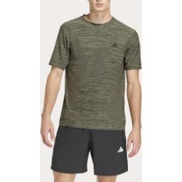 Adidas Camiseta de Hombre Workout Essentials . (M) Verde