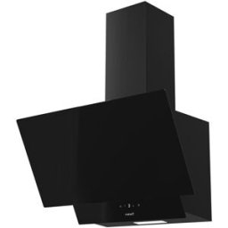 Cata Campana decorativa 5 velocidades + 1 turbo, 60 cm -JUNO + 6000 GBK. Cristal negro