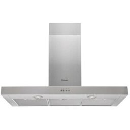 Indesit Campana decorativa 3 potencia de extracción - IHBS 9.4 LM X. Inox
