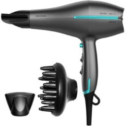 Cecotec Secador de pelo IoniCare 5300 Maxi Aura Black. Gris