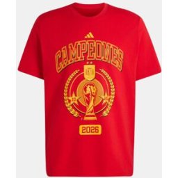 Adidas Camiseta de niños España Winner Mundial 2026 . (8 años) Rojo
