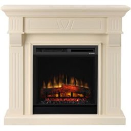 Dimplex Chimenea Eléctrica Beethoven Optiflame. Blanco crema
