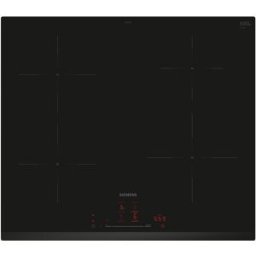 Siemens Placa de inducción iQ100, 4 zonas - EH631HEB1E. Negro