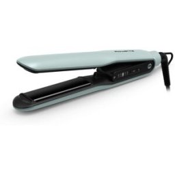 Rowenta Plancha de pelo Thermoglide SF5120 con Tecnología Iónica y revestimiento de Titanio 5 Temperaturas de 170 a 230 °C Placas Flotantes. Verde