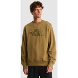 The North Face Sudadera ligera para hombre Drew Peak . (M) Marrón