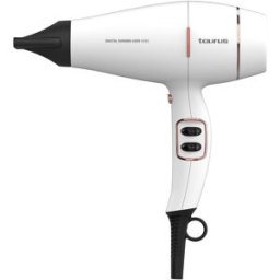 Taurus Secador de pelo Digital Shining 2200 Ionic Blanco. Blanco