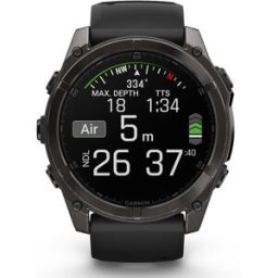 Garmin Reloj Smartwatch fenix 8 51mm Zafiro Amoled, Titanio DLC . Gris carbón