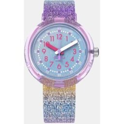 Flik Flak Reloj de niña Shine in Rainbow FPNP128 Bio PET reciclado multicolor. Multicolor