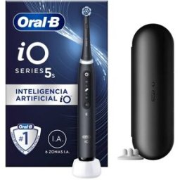 Cepillo eléctrico recargable Oral b - Braun iO5. Negro