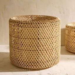 El Corte Inglés Macetero de ratán Kete. (28 x 32,5 cm) Natural