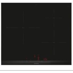 Siemens Placa inducción con 3 zonas de cocción - EH677HCC1E. Negro