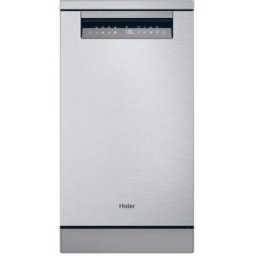 HAIER Lavavajillas 11 Servicios, Wi-Fi, Tercera bandeja, 45 cm - XF1C3TB1FX (Reacondicionado Grado D). Inox